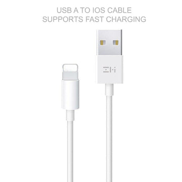 CUKTECH Charging Cable USB-A to iOS  3A 30W