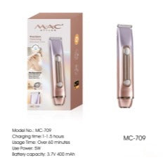 MAC Styler Precision Trimming Residue Free Women Shaver Clipper MC709